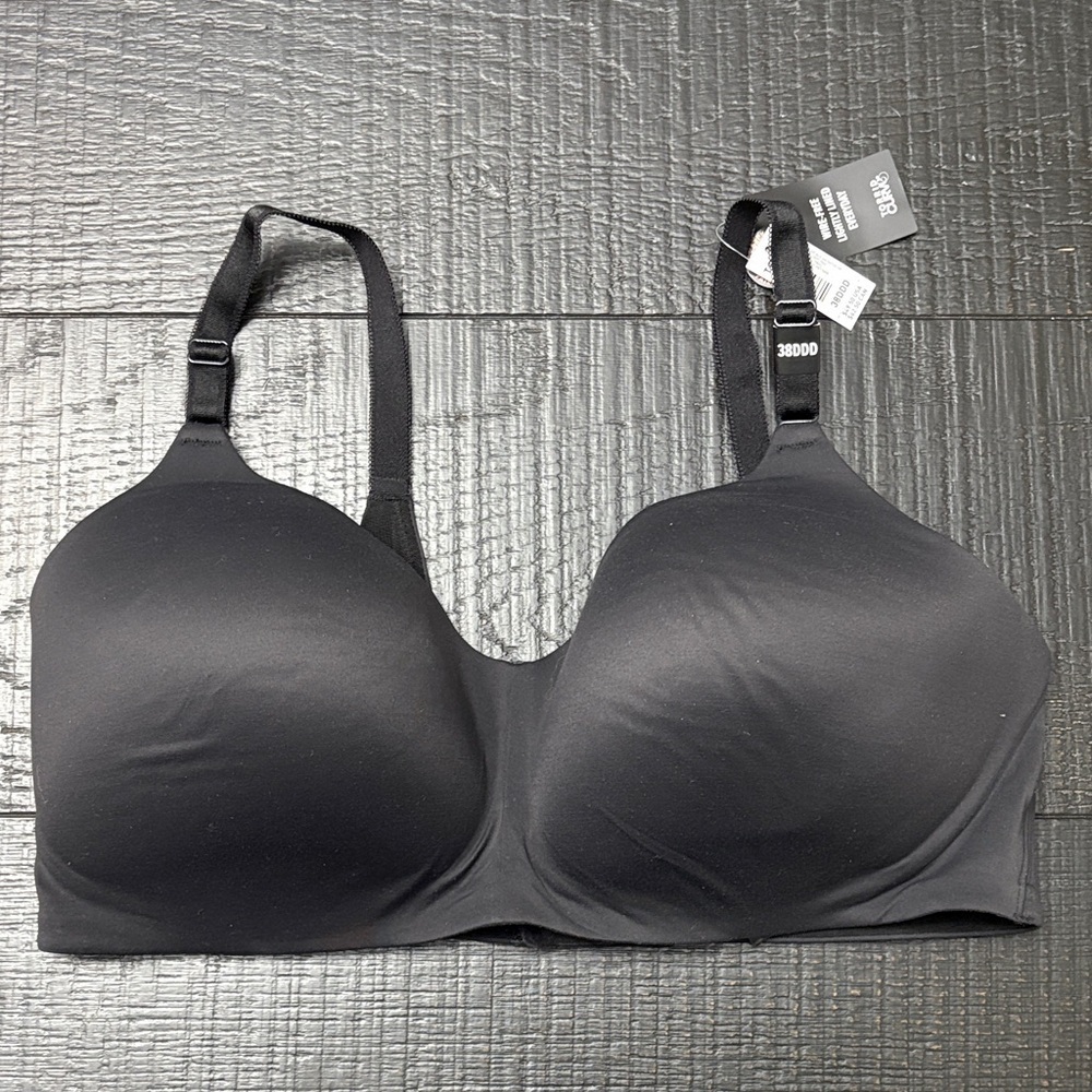 Torrid Curve Seamless/Wireless Black Bra